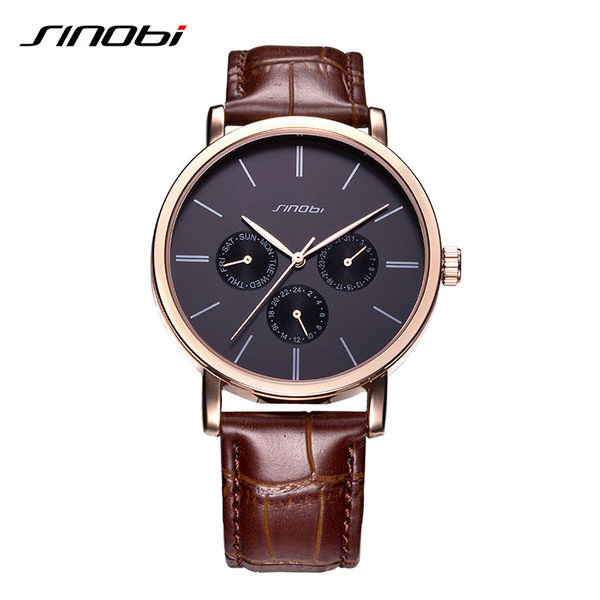 Praegune nahkrihmaga meeste käekell