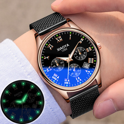 Modern vízálló óra világító mutatókkal