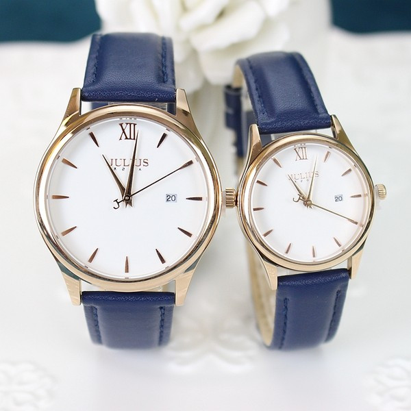 Jauna modeļa pulkstenis ar ādas siksniņu vīriešiem un sievietēm