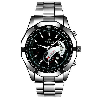 Ανδρικό ρολόι με μεγάλη πλάκα - αδιάβροχο