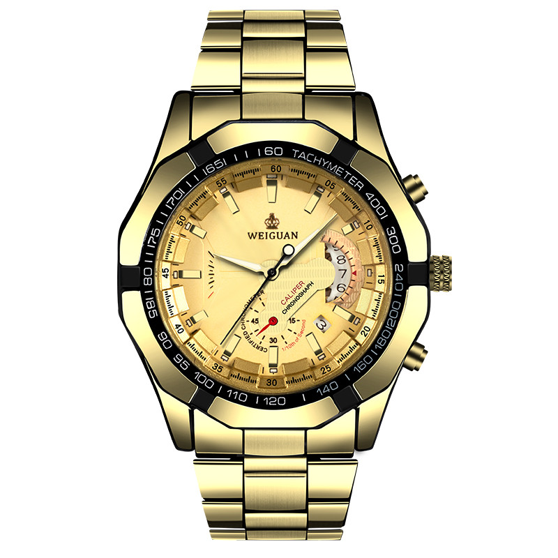 Ανδρικό ρολόι με μεγάλη πλάκα - αδιάβροχο