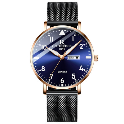 Modern férfi karóra 40 mm átmérővel