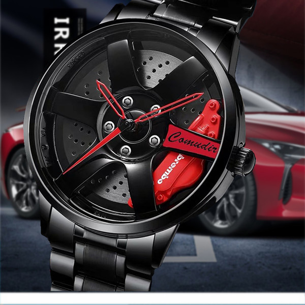 Nem szabványos kialakítású férfi karóra - autógumi