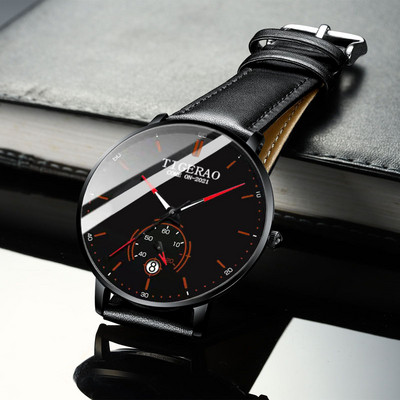 Üliõhuke ökonahast või metallist rihmaga meeste käekell