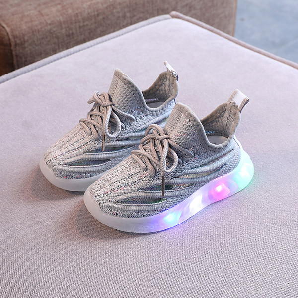 Παιδικά φωτεινά υφασμάτινα αθλητικά παπούτσια