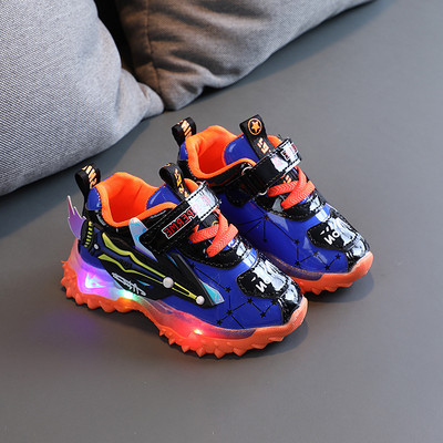 Alkalmi gyerek tornacipő tépőzáras és 3D elemekkel