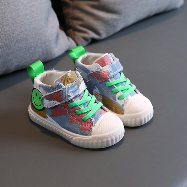 Bērnu tekstila kedas zēniem un meitenēm