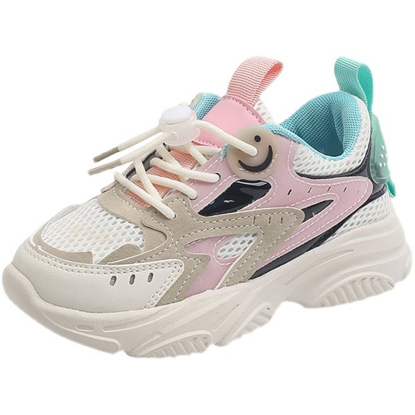 Sportlikud laste tossud paelte ja võrguga - tüdrukutele ja poistele