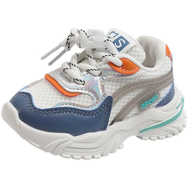 Bērnu sporta kedas ar šņorēm un sietu