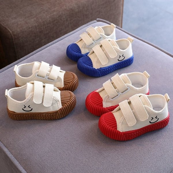 Bērnu audekla kedas ar izšuvumiem meitenēm un zēniem