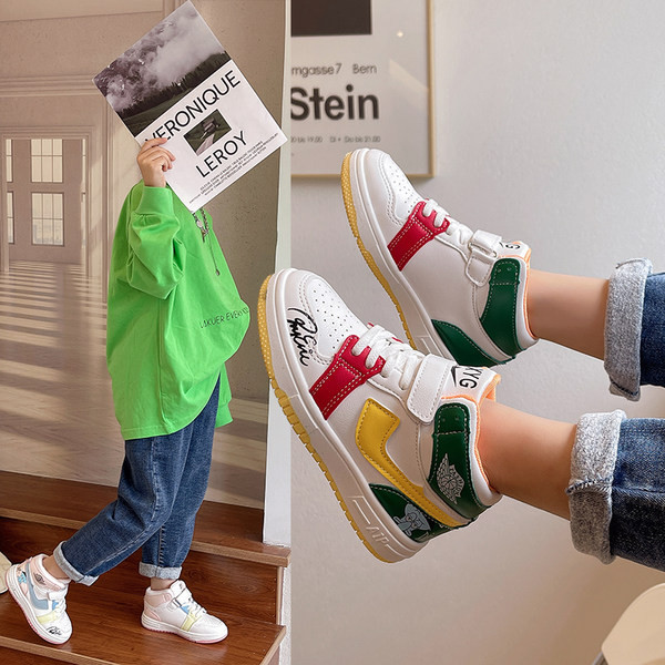 Bērnu kedas ar uzlīmēm zēniem un meitenēm