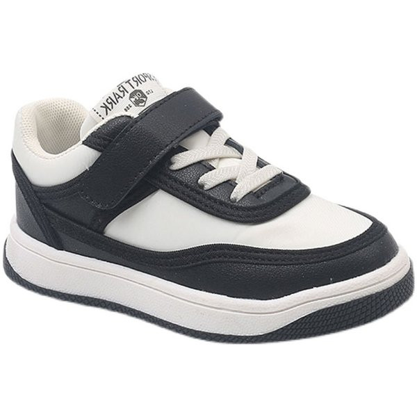 Ikdienas bērnu kedas ar plakanu zoli - eko āda