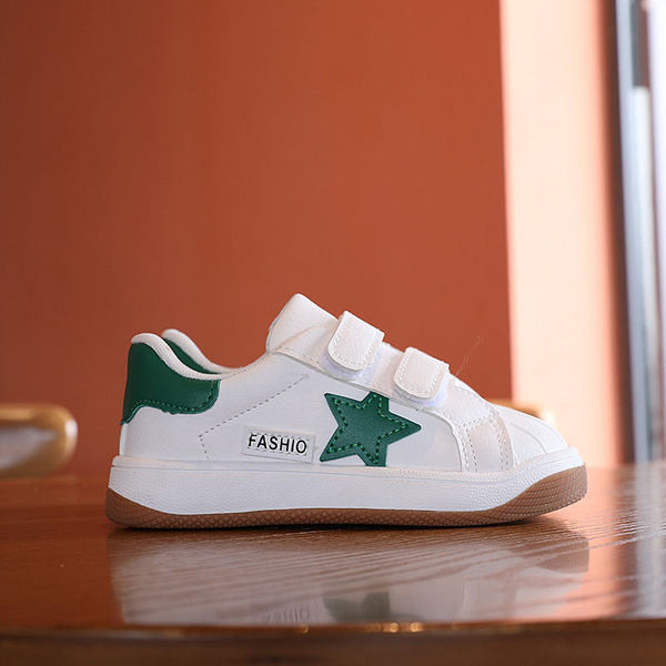 Ikdienas bērnu kedas ar velcro uzlīmēm zēniem