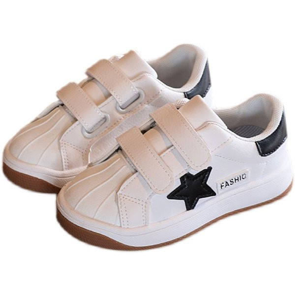 Ikdienas bērnu kedas ar velcro uzlīmēm zēniem