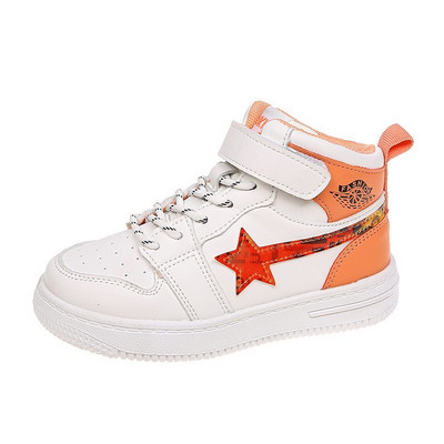 Meitenēm piemērotas bērnu kedas ar saitēm un uzlīmēm