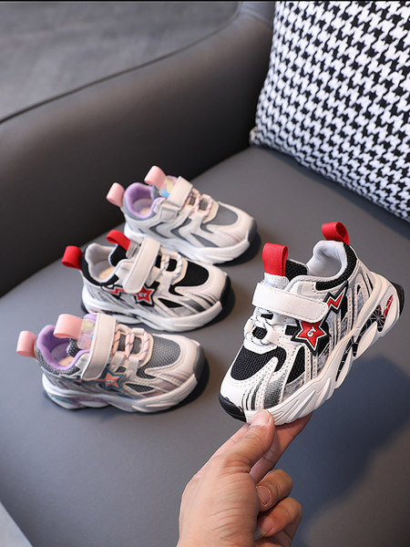 Bērnu kedas no eko ādas un tīklveida auduma - zēniem vai meitenēm