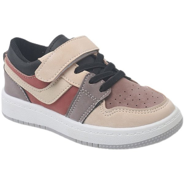 Jauns bērnu ādas kedu modelis ar plakanām zolēm meitenēm