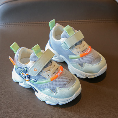 Bērnu kedas ar velcro un sietu - meitenēm un zēniem