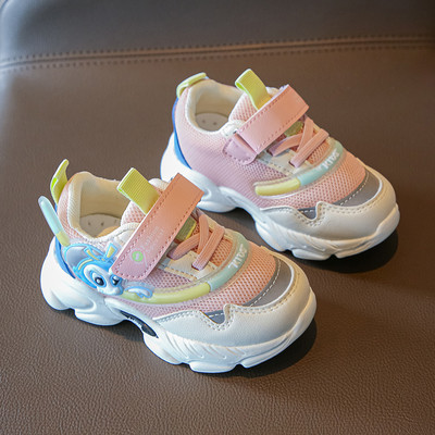 Bērnu kedas ar velcro un sietu - meitenēm un zēniem