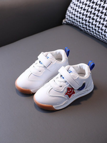 Bērnu rudens kedas no eko ādas ar aplikāciju