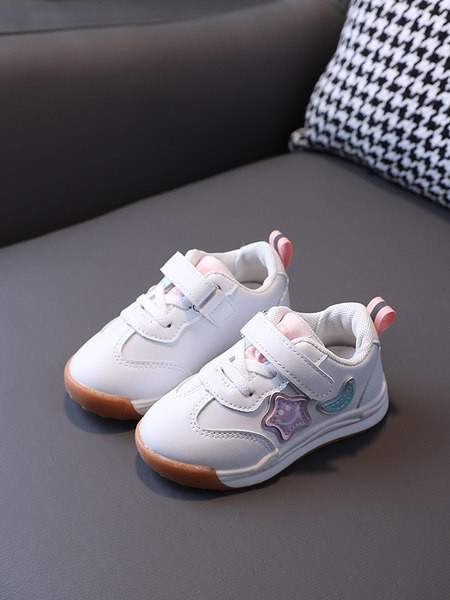 Bērnu rudens kedas no eko ādas ar aplikāciju