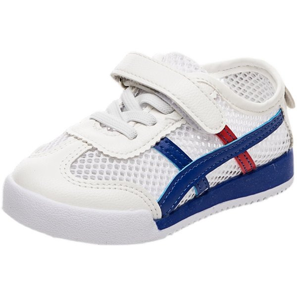 Bērnu tīkliņčības ar velcro un plakanu zoli