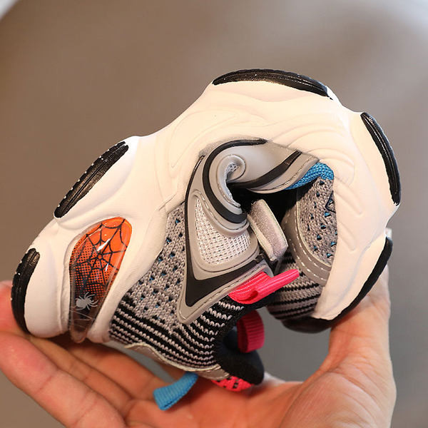 Ikdienas bērnu kedas ar raupju zoli zēniem - divu krāsu