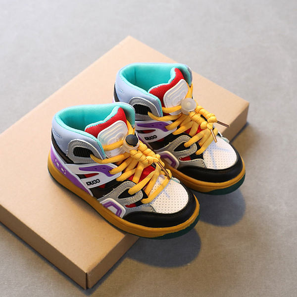 Ежедневни детски кецове с равна подметка за момчета