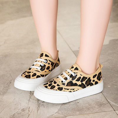 Платнени детски кецове с равна подметка за момчета и момичета