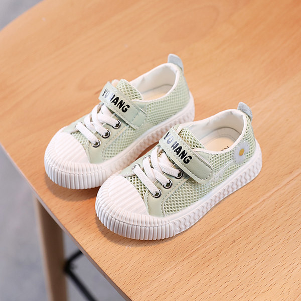  Детски кецове дишащи с надпис и велкро лепенки