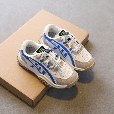 Нов модел детски ежедневни маратонки с връзки за момчета