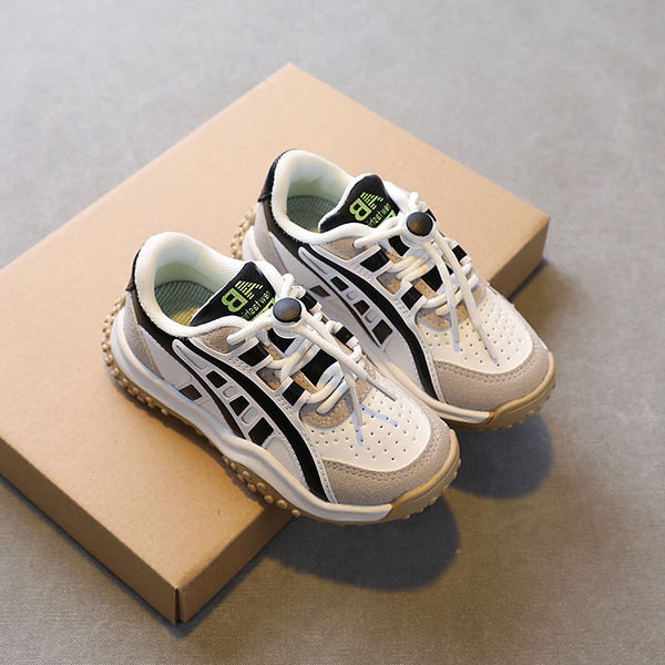 Нов модел детски ежедневни маратонки с връзки за момчета