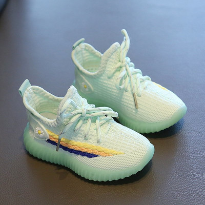 Ежедневни маратонки от текстил с връзки за момичета