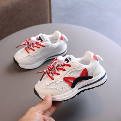 Ежедневни детски маратонки с връзки в няколко цвята за момчета