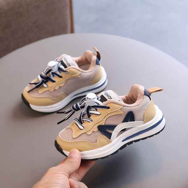 Ежедневни детски маратонки с връзки в няколко цвята за момчета