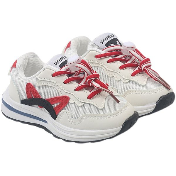 Ежедневни детски маратонки с връзки в няколко цвята за момчета