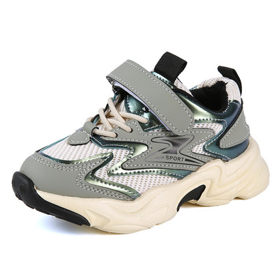 Детски цветни маратонки с лепенки подходящи за момичета