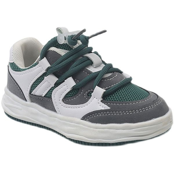 Ежедневни детски маратонки с равна подметка и връзки за момчета