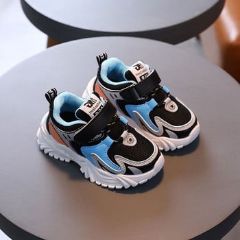 Νέο μοντέλο παιδικά αναπνεύσιμα αθλητικά παπούτσια για αγόρια σε διάφορα χρώματα