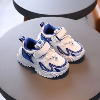 Νέο μοντέλο παιδικά αναπνεύσιμα αθλητικά παπούτσια για αγόρια σε διάφορα χρώματα