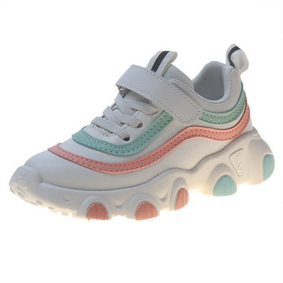 Дамски маратонки с лепенки в три цвята