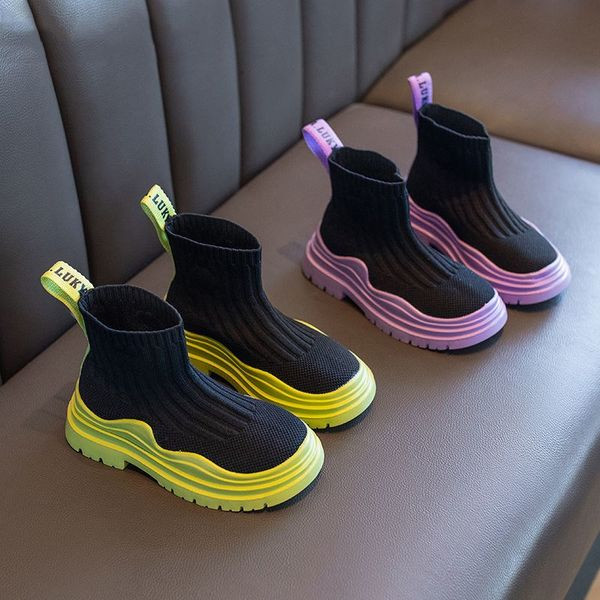 Детски кецове от текстил тип чорап