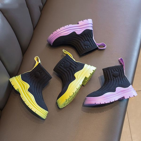 Детски кецове от текстил тип чорап