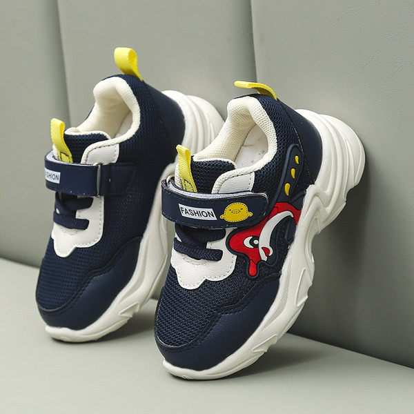 Ежедневни маратонки с лепенки и апликация-за момчета и момичета