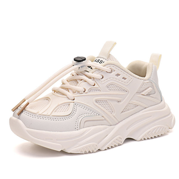 Спортни детски маратонки с мрежа и връзки - за момчета и момичета