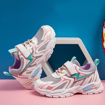 Детски цветни маратонки с велкро лепенки