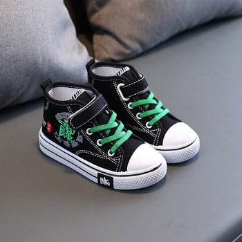 Νέο μοντέλο παιδικά υφασμάτινα sneakers για αγόρια