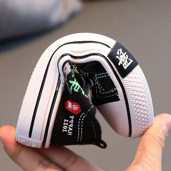 Ежедневни детски текстилни кецове с равна подметка за момчета