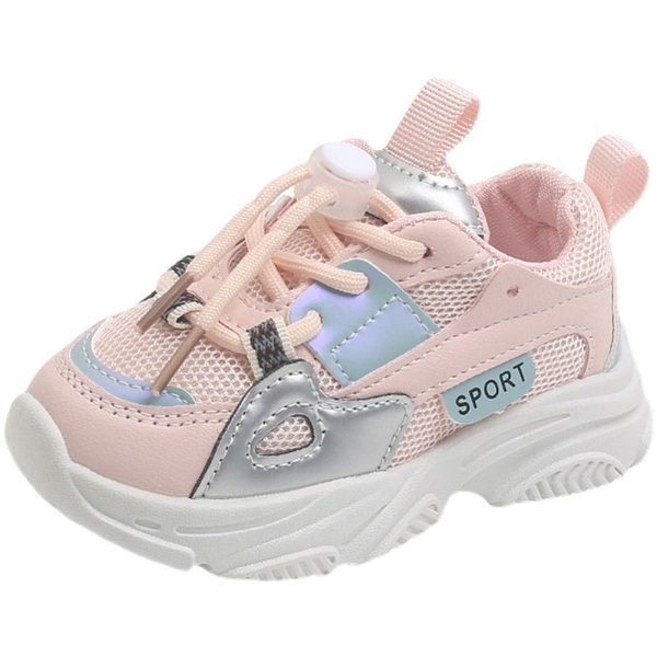 Ежедневни детски маратонки с връзки за момичета в няколко цвята