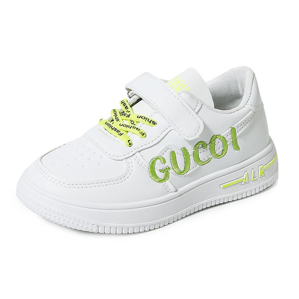 Детски кецове от еко кожа с надпис - за момичета